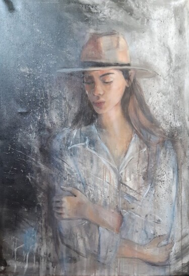 femme au chapeau